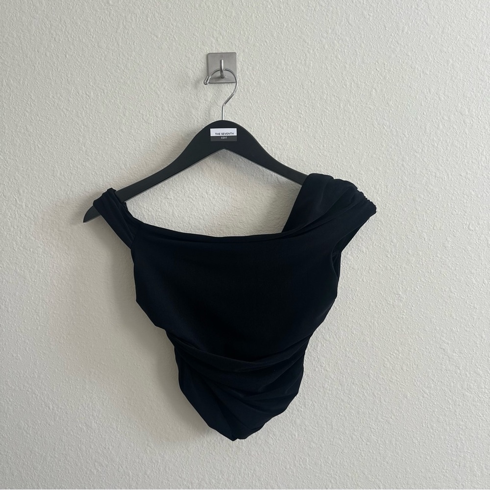 Elegant Black Off-Shoulder Top